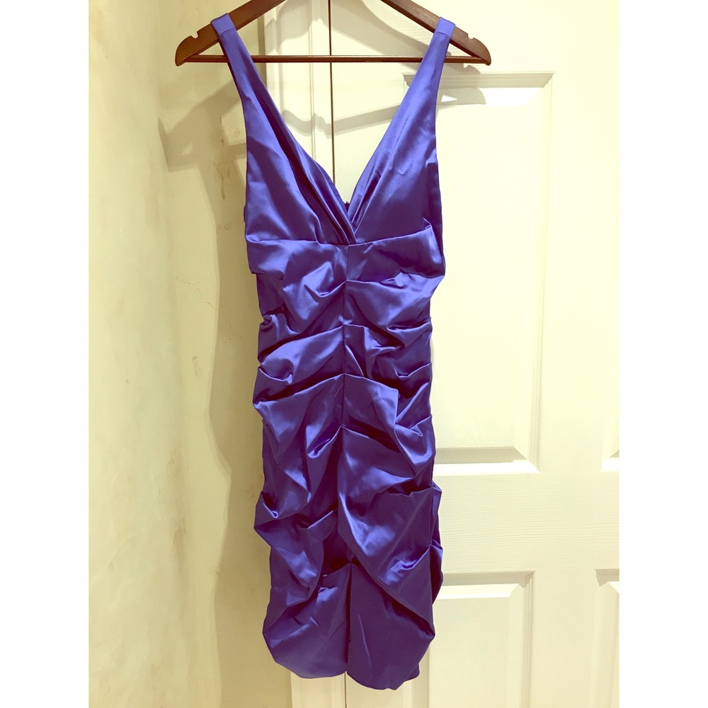 Purple Nicole Miller Dress